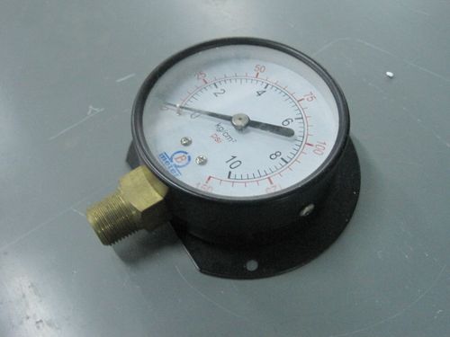 仪器仪表 计量仪表 压力测量仪表 压力表 带后切边压力表,b牌压力表