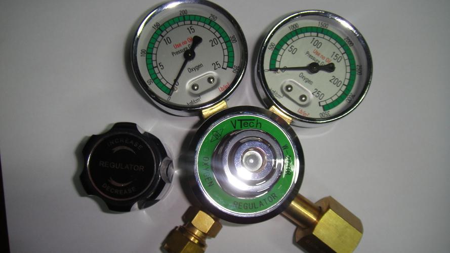 仪器仪表 计量仪表 压力测量仪表 压力表 w-206ox 氧气表 氧气减压器